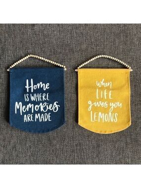Wall decor When Live Gives You lemons Home Is Where Memories Are Made Ba…